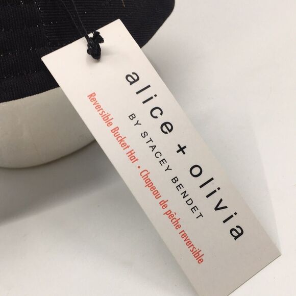 NWT Alice + Olivia reversible bucket hat - Picture 8 of 14